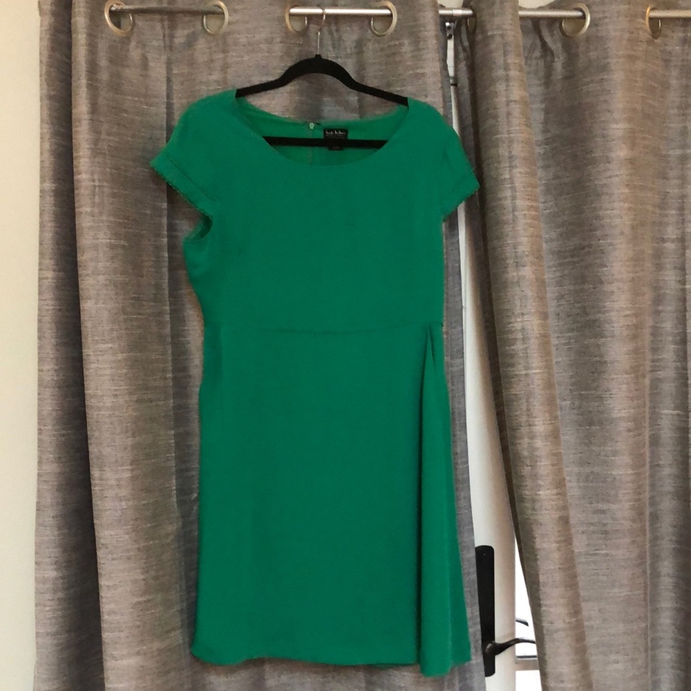 Green dress with pockets